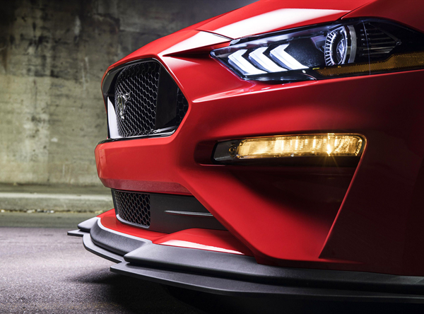 mustang front