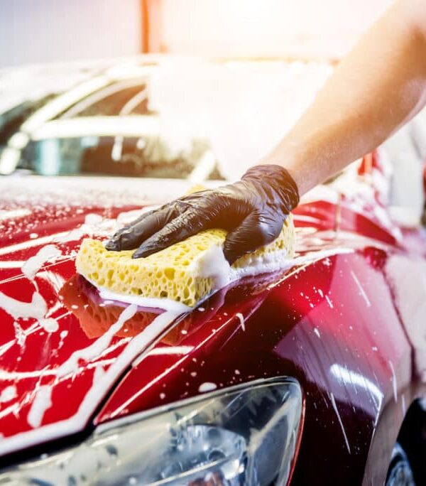 red car wash