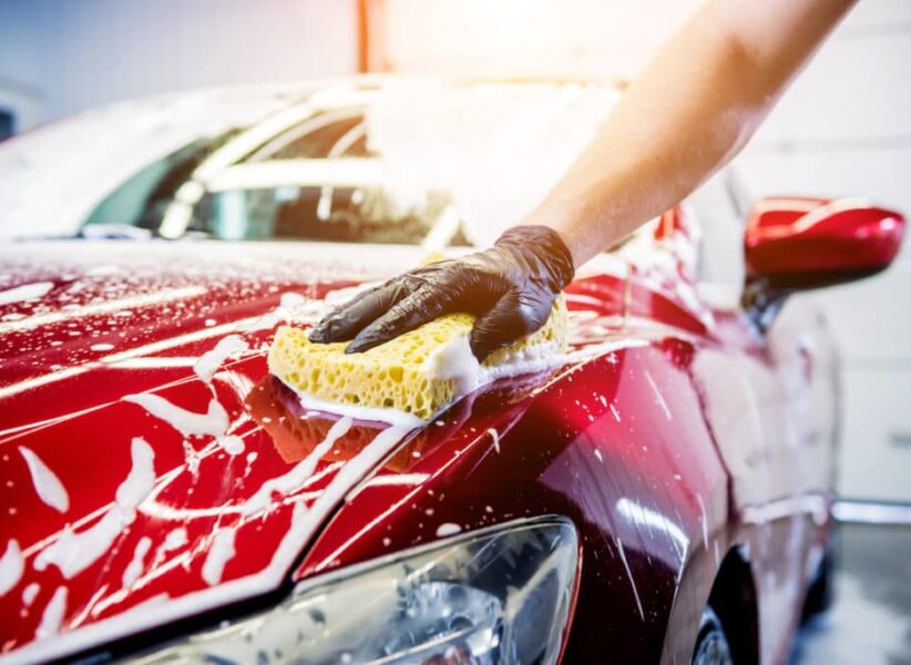 red car wash